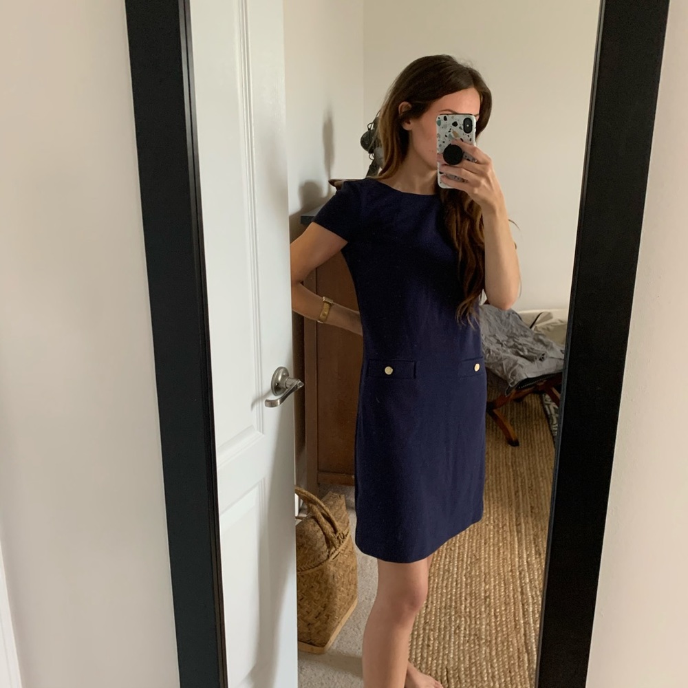 Lilly Pulitzer Ribbed Shift Dress - Picture 6 of 8